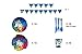 Unicorn party supplies set - Serves 16 guests forks, knives, cups, plates, napkins, tablecloth, happy birthday banner - Birthday party supplies and decorations - Unicorn party tableware set