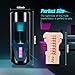 Male Masturbator Cup, Electric Men Masturbation with 10 Powerful Thrusting Modes, 4D Realistic Vagina Pocket Pussy Sex Toys for Man Orgasm with Female Sexy Moans and Hands Free-Stroker Featured