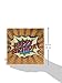 Ginger Ray Happy Birthday Comic Superhero Paper Party Napkins, 20 Pack