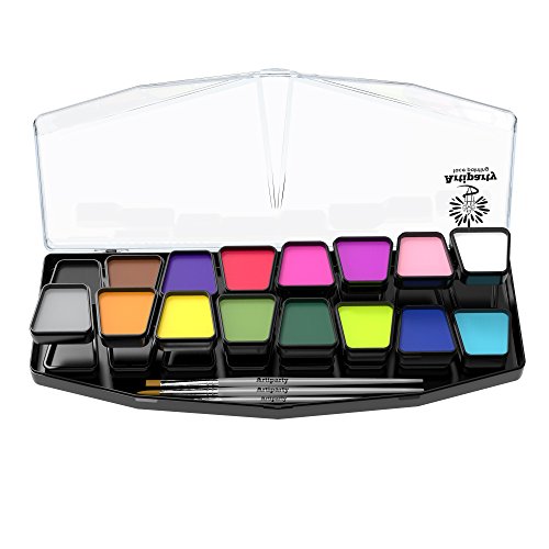 Face Paint Set - Make Up Paint - Premium Adults & Kids Face Painting Kit - Non-Toxic & Hypoallergenic - Easy to Apply & Remove
