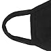 MACHEE 3Pcs Flu Dust Masks Reusable Activated Carbon Cotton Filters Breathable Safety Respirator for Outdoor Cycling Black