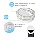 Selfie Ring Light, Gvoo Clip On 36 LED Camera Light, Portable Round Warm Flash Light for All Smartphones Tablets iPhone iPad Samsung