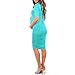 Women's Ruched Maternity Dress - Made in USA