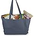 Cotton Canvas Tote Bag (3 Pack, Black Color) perfect for beach, grocery shopping, craft projects - extra thick, large, durable,100% cotton