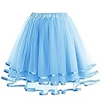 LaceLady Women's Vintage Petticoat Tutu Underskirt Crinoline Dance Slip Belt