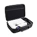 Hermitshell Hard Case fits DR.J Professional HI-04 1080P Supported 4Inch Mini Projector (Black) primary