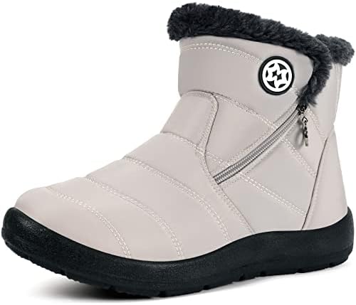 Ankle Boots Amazon Snow Boots For Ladies Ankle Boots Amazon Bj Boots  JACKSHIBO Womens Flat Ankle Snow Boots