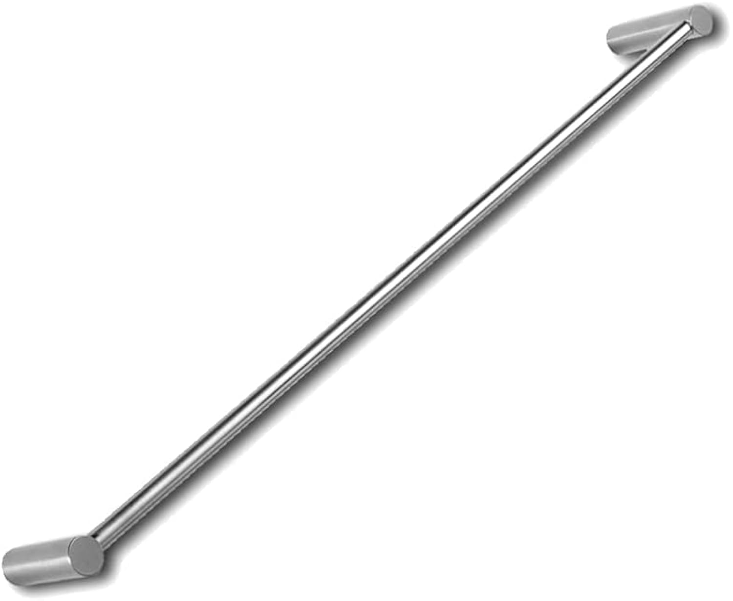 Kon-fort Home Towel Rail Stainless Steel for Bathroom, Kitchen, Modern Style, Round, High Design Wall Mounted 40cm — image 1