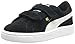 PUMA Suede Classic 2-Strap Sneaker  , Black/White, 11.5 M US Little Kid