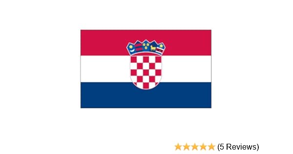 Us Flag Store Croatia 3ft X 5ft Printed Polyester Flag