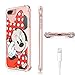Logee TPU Mouse Cute Cartoon Clear Case for iPhone 8 Plus/7 Plus 5.5”,Fun Kawaii Animal Soft Protective Cover,Ultra-Thin Shockproof Funny Character Cases for Kids Teens Girls Boys(8Plus)