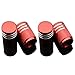 EVPRO Valve Stem Caps Tire Decorative Accessories Red 4 Pack Fit for Chevy