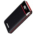 Power Bank Portable Charger High Capacity with LCD Digital Display External Battery Pack Compatible Smart Phones,Android Phones,Tablet and Other Devices