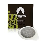 Espresso Pods - Montedoro Intenso Classic Blend - 150 Pods Individually Wrapped.