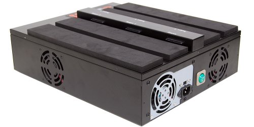 SySTOR 1:5 SATA Hard Disk Drive / Solid State Drive (HDD/SSD) Flatbed Clone Duplicator/Sanitizer - High Speed (150mb/sec) (SYS405HDD)