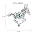 10pcs Running Horse Pearl Cage Bright Silver Beads Cage Locket Pendant Jewelry Making-for Oyster Pearls, Essential Oil Diffuser, Fun Gifts (Running Horse)