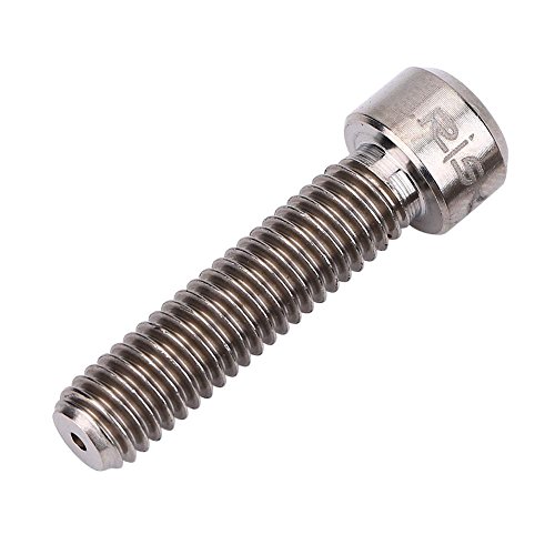 VGEBY 2Pcs Disc Brake Bolts, Titanium Alloy M6 X 25mm Bicycle Screw Bolts for Mountain Bike Brake Caliper (Titanium Color)