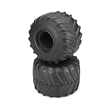 J Concepts Inc. Firestorm Monster Truck Tire, Gold Compound, JCO316905