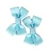 Shemay 10 Pairs 2 inches Tiny Boutique Grosgrain Ribbon Hair Bows Alligator Clips Barrettes for Baby Girls Toddlers Kids