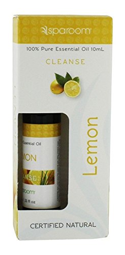 SpaRoom Essential Oils Blue Bottle, Lemon Cobalt, 0.33 Fluid Ounce