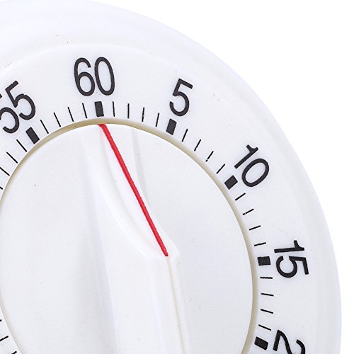 Merssavo 60 Minutes Kitchen Timer Cooking Ring Mechanical Counter WIND-UP Alarm Clock