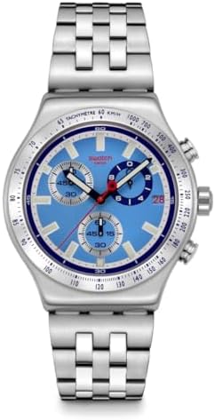 Amazon.com: Swatch Skin Irony 42 Unisex Watch Casual Polymer Grey