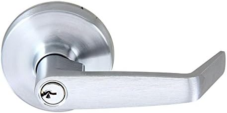 Global Door Control Optional Easy To Install Exterior Lever Trim For Exit/Panic Devices Non Handed (Storeroom)