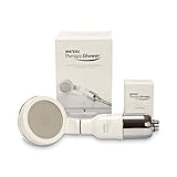 Waters Therapy Shower Single Cartridge Set with Inline Spa Showerhead and 1 Aromatherapy Water Softener Filter Cartridge, Lavender