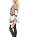 Sidefeel Women Color Block Open Front Long Sleeve Knit Cardigan X-Large Multicolor