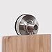 KES SUS 304 Stainless Steel Suction Cup Hook Single Coat Hook Removable Bathroom Shower Towel Hook Kitchen Wall Hook Strong and Heavy Duty Contemporary Style, Brushed Finish 2 Pack, A6260-P2