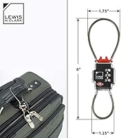 lewis n clark triple security lock