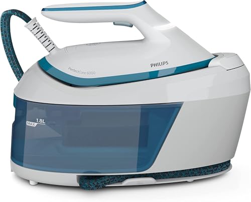 Philips Dampfbügelstation PerfectCare 6000 Serie, Weiß, 2400W
