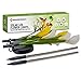 Marcoah Upgraded Solar Flower Lights - Outdoor Waterproof LED Flowers for Garden, Path, Landscape, Patio, and Lawn (Calla Lily, Yellow and White) - 2 Pack