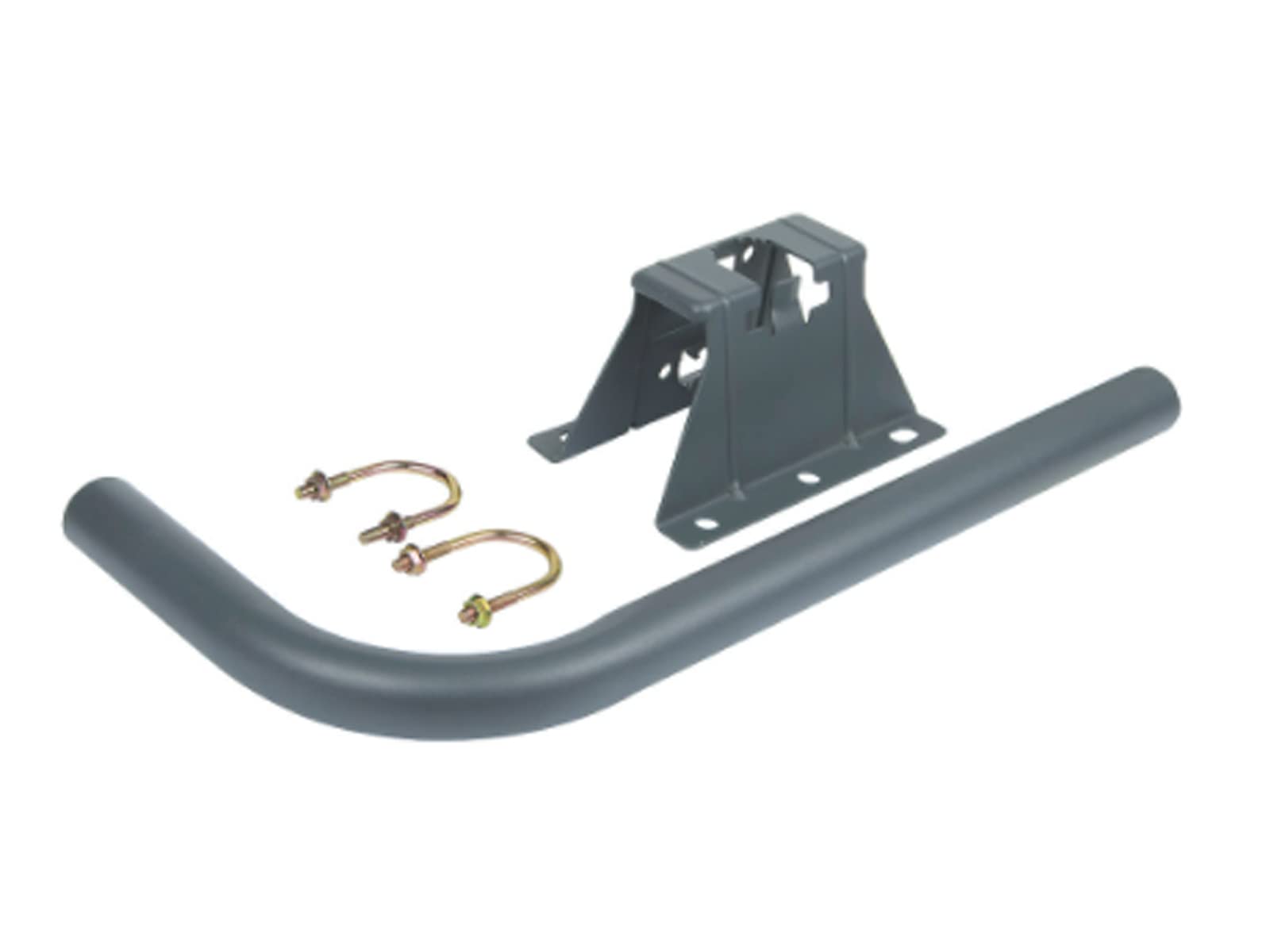 TV TECH Low Cost Satellite Dish Wall Mounting Bracket, Small Compact Bracket Ideal For Mounting UHF Aerial Or Satellite Dishes, Includes Wall Bracket (Qty: 1),Wall Tube (Qty: 1),1.5" U Bolts (Qty: 2)