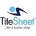 TiteSheet Bed Sheet Fastener for a Wrinkle-Free Sheet Solution. No Elastic Straps or Clips. Easy Install. [Set of 2 Roller and Base per pkg.]