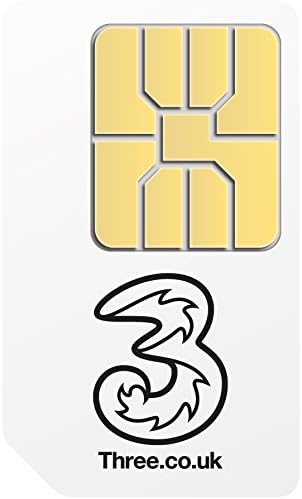 Three Mobile Broadband Ready to Go 1GB Preloaded Data Standard SIM for 3G Tablets
