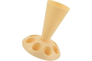 SAFIGLE Piping Tips with Holder Stand for Easy Tip Changes Space-Saving Organizer for Reusable Piping Bags