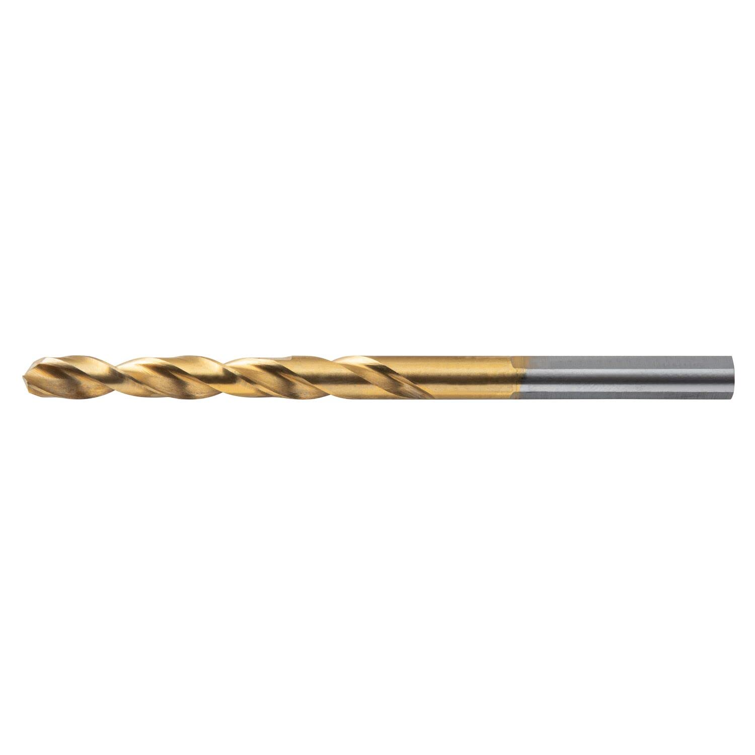 DEWALT DW1316 1/4-Inch Titanium Nitride Split Point Twist Drill Bit,Gold