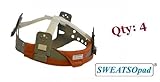 SWEATSOpad® Hard Hat Sweatband - [4 Sweatbands Total]