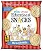 Dick and Jane Educational Healthy Snacks for Kids | Fun Learning Resources Baked Into Healthy Crackers | Whole Grain Sweet Crackers with All Natural Ingredients (Presidents, 30 Bags)