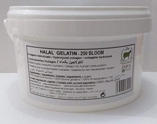 HALAL granulated gelatin, 250 bloom, neutral flavor - 1kg - Afbeelding 5