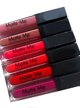Make Line Matte Me Ultra Smooth Liquid Lipstick 6 Pec