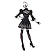 CosplayDiy Women's Suit For Nier: Automata 2B Costume Cosplay M