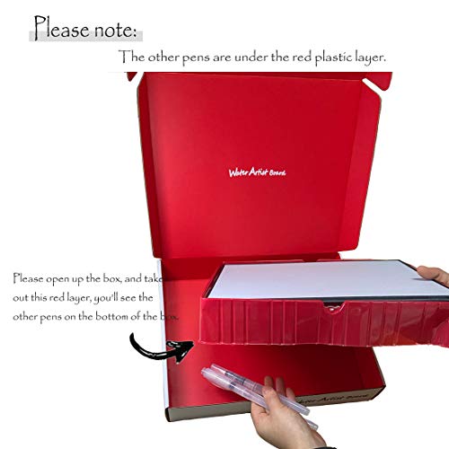 AOVOA Zen Meditation Board, Painting with Water for Relaxing, Mindfulness & Meditation Practice, Zen Meditation Gifts with Brushes and Stenciles