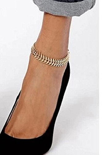 Leiothrix vogue bohemian simple golden fish bone alloy …
