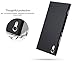 Sony Xperia XA1 Case with Screen Protector (Not Glass), PC Ultra Thin Slim Fit Case, Non Slip Salient Point Surface for Excellent Grip Anti-Fingerprint Cover Phone Cases for Sony Xperia XA1 (Gold)