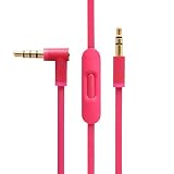 Generic Replacement Cable/Wire For Beats By Dre Headphones Solo/Studio/Pro/Detox/Wireless,Control Talk Cable For Beats by Dre Headphones Solo, Studio, Mixr, Wireless (Pink)