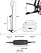 Smarlf Selfie Ring Light with Cell Phone Holder Stand for Youtube Video, 2-Light Mode, 360 Degree Rotating Flexible Arm