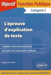 L' épreuve d'explication de texte
