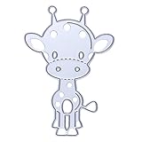 WinnerEco Cutting Dies Stencil Metal Mould for DIY Scrapbook Album Paper Card (Cow)